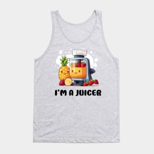 Fruit Juicer I'm A Juicer Funny Health Novelty Tank Top